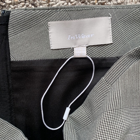 InWear Cala Wrap Academia Plaid Asymmetrical Skirt - Picture 7 of 13